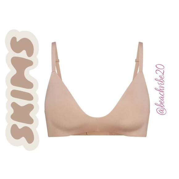 SKIMS Wireless Form T-Shirt Demi Bra Mica 34DDD NWT - Picture 4 of 5